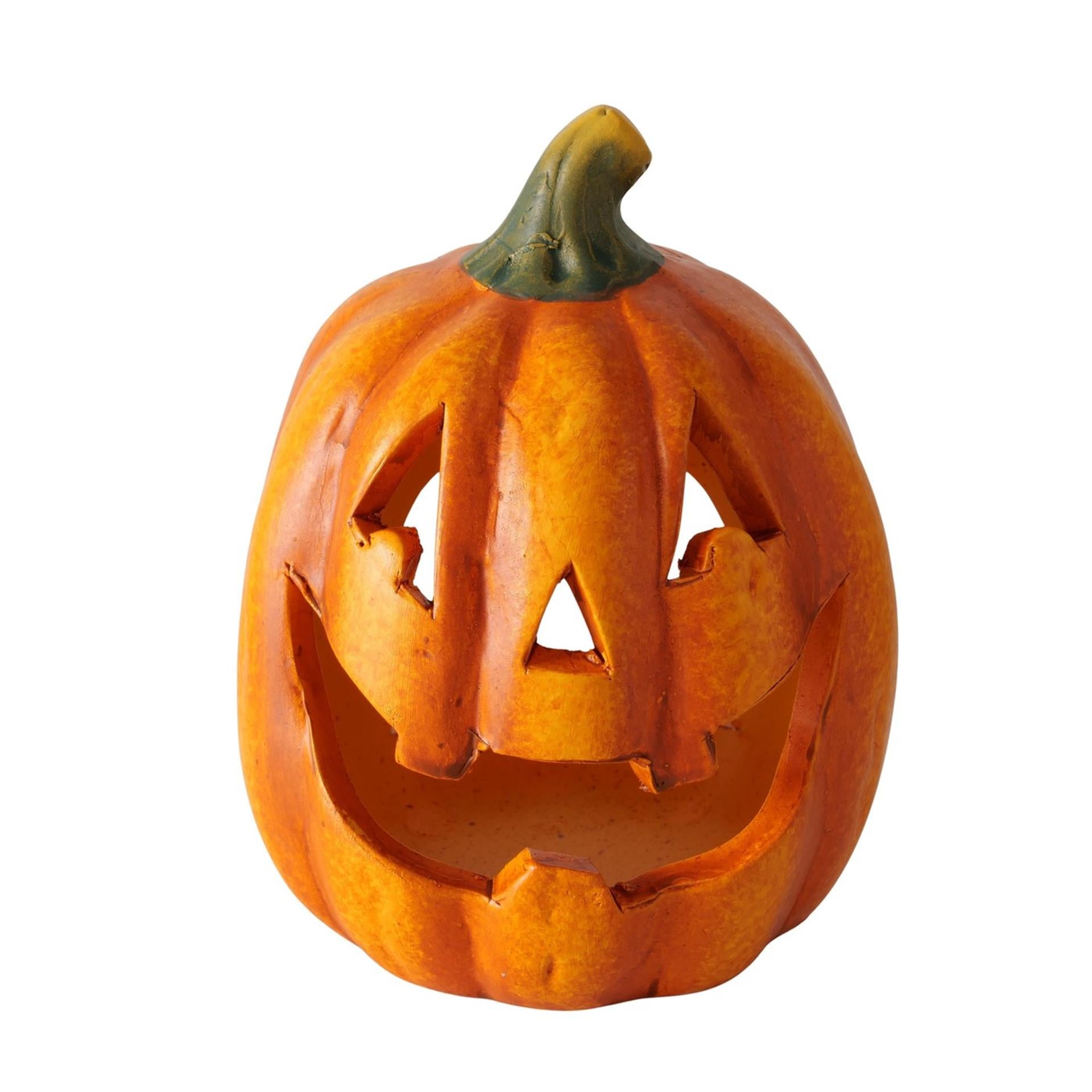 Boltze home tealight holder pumpkin