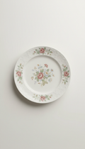 Porcelain Candleholder With Gold Rim