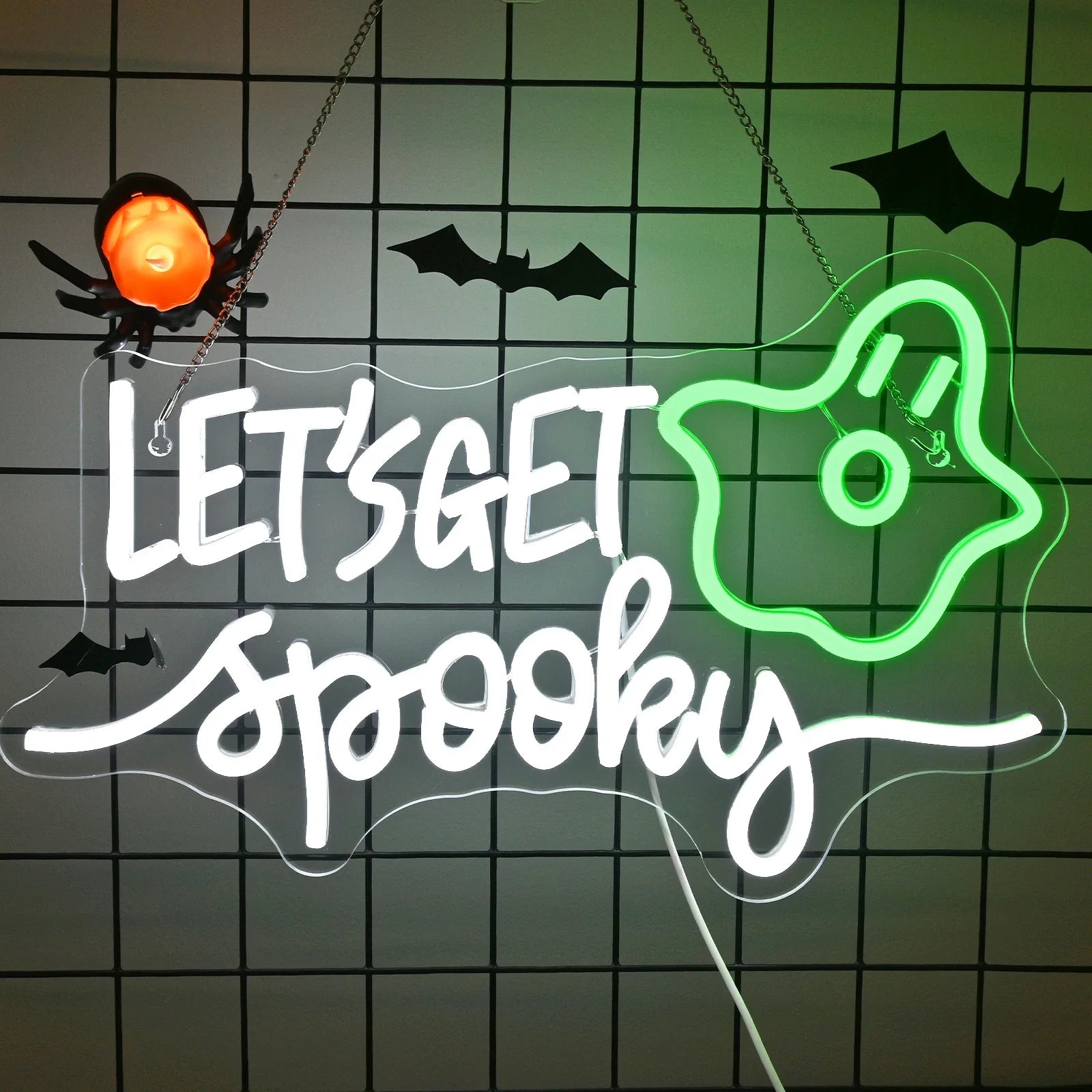 Halloween Decor Neon Sign