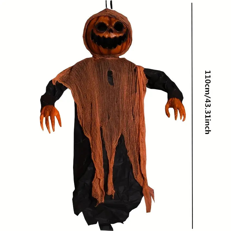 Voice-Activated Ghostly Pumpkin