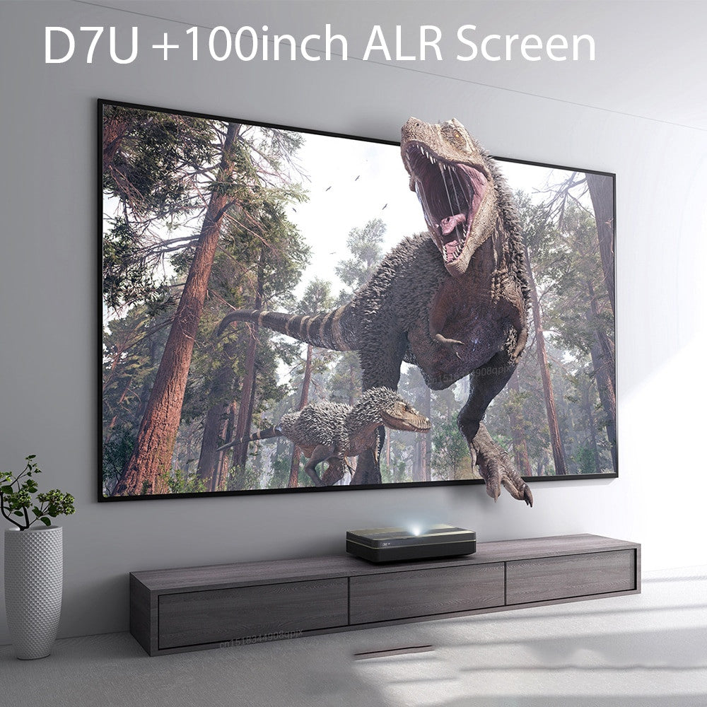 OMMC 4K Projector UHD Laser TV Home Theatre Projector 2500-7